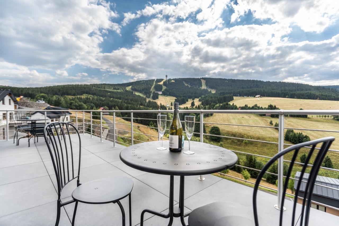 Wellness Villa Klinovec Views Loučná pod Klínovcem エクステリア 写真