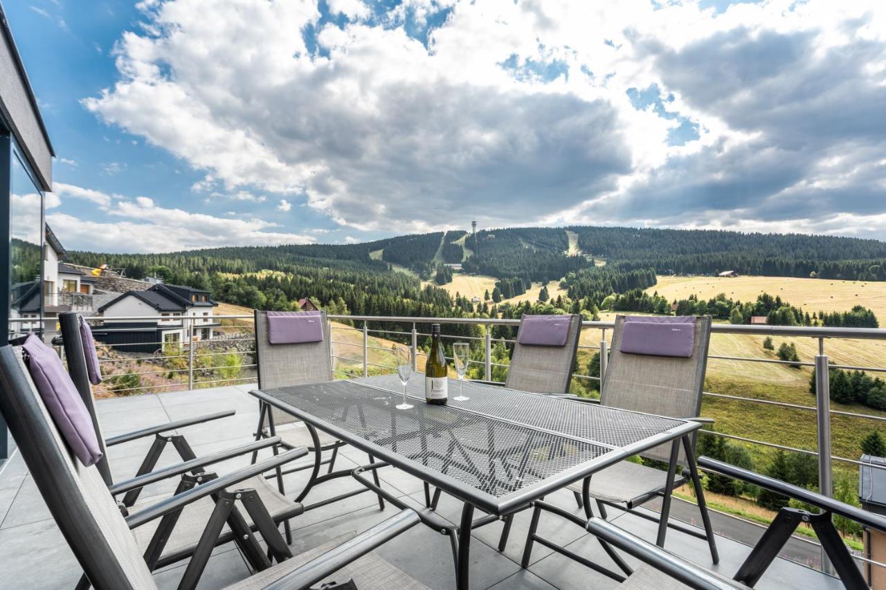 Wellness Villa Klinovec Views Loučná pod Klínovcem エクステリア 写真
