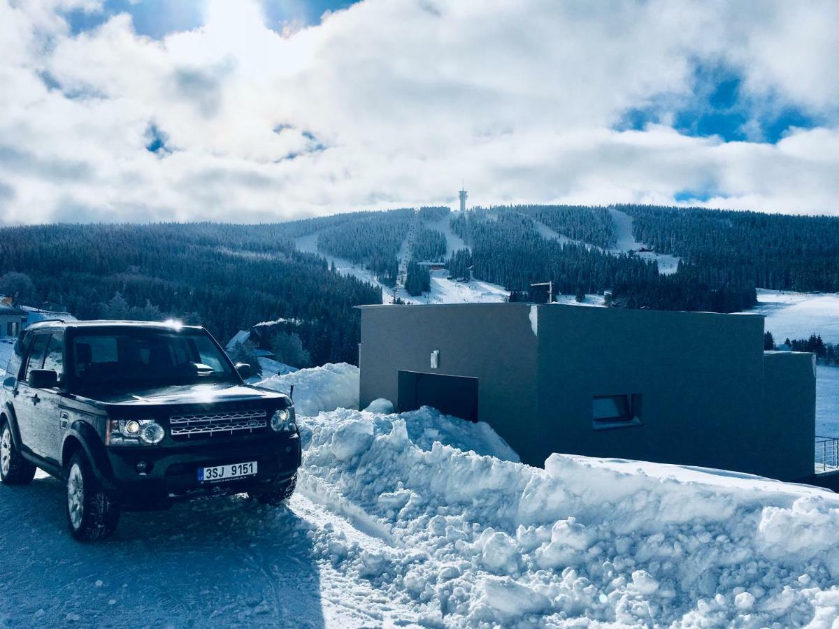 Wellness Villa Klinovec Views Loučná pod Klínovcem エクステリア 写真
